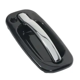 12426037 Csdex Silver Exterior Housing Door Handle Front Rh For 02-06 Cadillac Escalade Chrome
