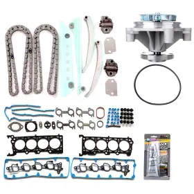 12438322 Csdex Head Gasket Set Timing Chain Kit Water Pump For Lincoln Town Car Ford Mustang