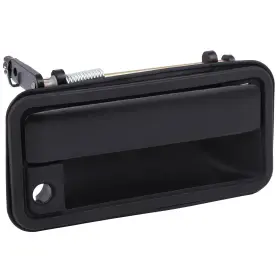 12502243 Csdex Exterior Door Handle With Keyhole Front Right For 88-94 Chevy Gmc Truck Black