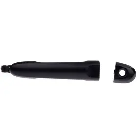 12506076 Csdex Outside Black Chrome Door Handle Front Left For Nissan Versa 07-11 With Keyhole