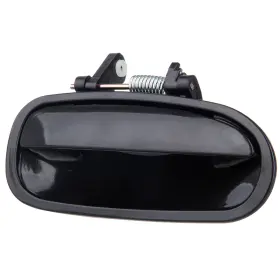 12511121 Csdex Polished Black Door Handle Rear Right Side For Honda Civic 1996-2000 Exterior