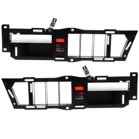 12523183 Csdex 2pcs Chrome Door Handle Interior Left Right Side For Ford E-250 E-350 Econoline