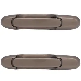 12526394 Csdex 2 Beige Door Handles Exterior Rear Left Right Side For Toyota Sienna 1998-2003