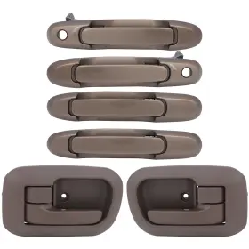 12526401 Csdex 6x Inside Outside Door Handles For 1998-2003 Toyota Sienna Front Rear Left Right
