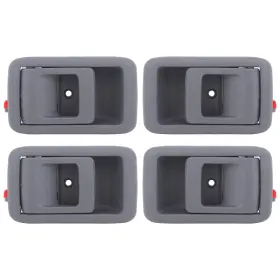 12526404 Csdex 4 Gray Door Handles Interior For 2001-2004 Toyota Tacoma Front Rear Left Right