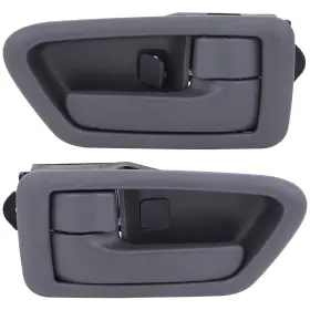 12530548 Csdex 2pcs Gray Door Handles Right Left Side For 1997-2001 Toyota Camry 4-dr Interior
