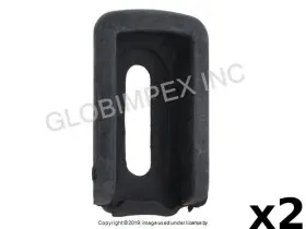 Dansk Classic 1687150300 For Porsche 1965-1969 Door Handle Seal Front Section 2 Pcs