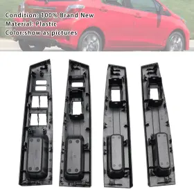 7423152650c0 Darupsun 4pcs Window Switch Panel Bezel Trim For Toyota Yaris 2012-2014
