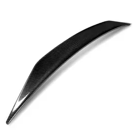 2-spc-6318-cf Dna Motoring Black Carbon Fiber Stp Style Rear Window Windshield Roof Spoile