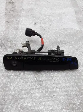 129-00631r Dodge Rh Right Passenger Exterior Door Handle Coupe 2 Black 01-05 Stratus Z-137p