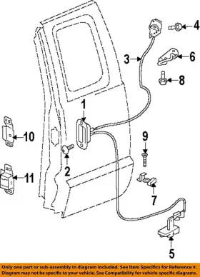 55359610aa Dodge Used Rear Exterior Door Handle Fits 2007 Dakota Club Cab 4 Dr R