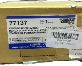 Dorman 79313 77137 Exterior Door Handle Textured Black Replacement