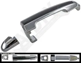 82267 Dorman/help Front Left Chrome Handle With Cap