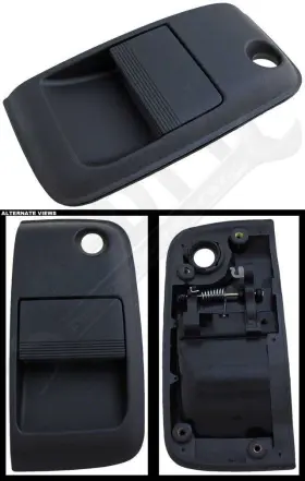 91275 Dorman/help Exterior Door Handle Textured Black