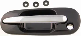 92761 Dorman/help Exterior Door Handle Front Left Chrome/black