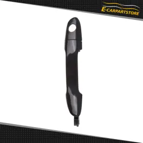 Ec060103p01 E-carpartstore Fits 04-09 Kia Spectra Door Handle Front Left Outer Exterior Black