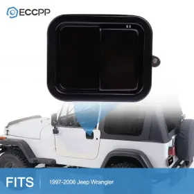 E12167001cp Eccpp Metal Door Handle Outside Exterior Front Driver Side Left Lh For Jeep Wrangler