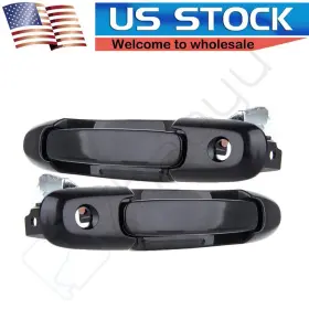 E80371001cp Eccpp 2pcs For 1998-2003 Toyota Sienna Front Left Right Passenger Door Handles Pair