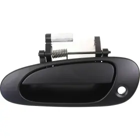 13437633 Evan-fischer Door Handle Outside Smooth Black Front Driver Side Lh For 02-05 Civic Hatchback