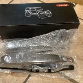 13456366 Evan-fischer Front Exterior Outside Chrome Door Handle Pair Set Of 2 For Chevy Gmc Suv Truck