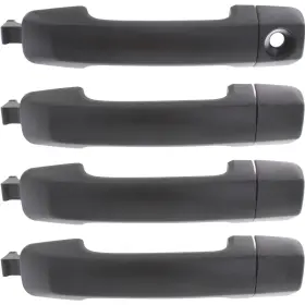 14522495 Evan-fischer Exterior Door Handle For 2007-2018 Toyota Tundra Set Of 4 Primed Black Lh And Rh