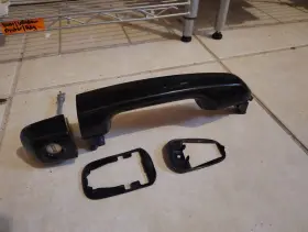 14860318 Evan-fischer Door Handle For 2010-2017 Toyota 4runner Front Left Primed With Keyhole Plastic