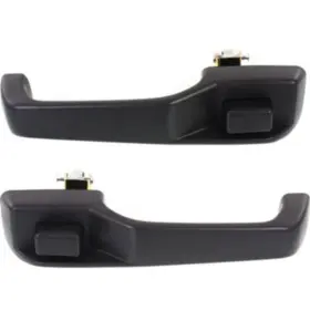 17800853 Evan-fischer Pair Exterior Door Handles Set Of 2 Rear Driver And Passenger Side For Ram Van