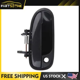 Ft80233601s Fitting Partszone Door Handle Black Outside For 1996-00 Honda Civic Front Right Passenger Exterior
