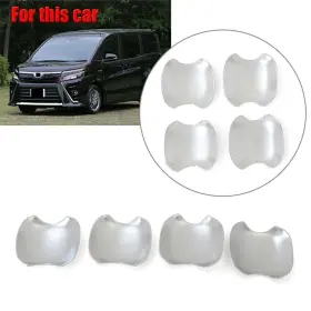 Flashbuyeasy 550749853639 Side Door Handle Bowl Cover Trim Chrome Fit Toyota Noah Voxy R80 2018-2020