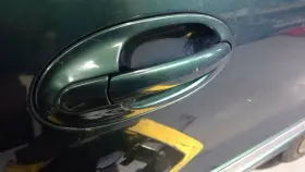 129-00389bl Ford Driver Door Handle Exterior Rear Painted Fits 99-03 Windstar 1275955