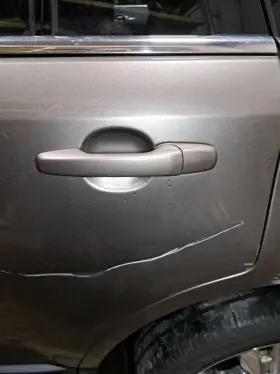 129-00493al Ford Lh Driver Side Rear 2013 Edge Door Handle Outside Exterior Sku#4376152