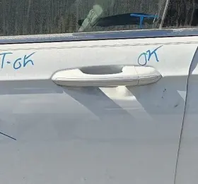 129-00624l Ford Driver Front Door Handle Exterior Assembly Oxford White Fits 13-20 Fusion 784597