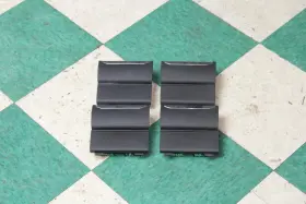 229-ford Ford 17-22 F250 Black Chrome Front Rear Lh Rh Interior Door Handle Set 4x Factory Oem