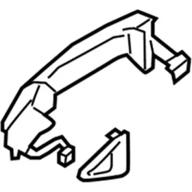 8a6z-5822404-a Ford Genuine Handle Outside
