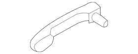 8t5z-7422404-ad Ford Genuine Handle Outside