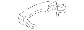Am5z-1722404-jcptm Ford Genuine Handle Outside