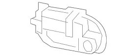Cl3z-1522404-ac Ford Genuine Handle Outside