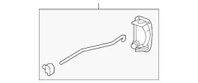 Dc3z-3626605-bb Ford Genuine Handle Outside