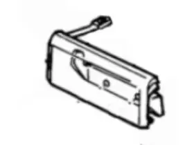 E69z-1143400-c Ford Genuine Handle Outside