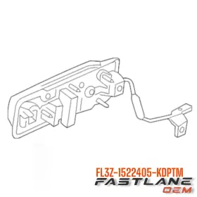 Fl3z-1522405-kdptm Ford 2015-2017 F-150 Front Left Door Outer Handle New Oem