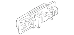 Fl3z-1626605-deptm Ford Genuine Handle Outside