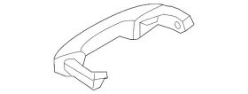Jb5z-7822404-eaptm Ford Genuine Handle Outside