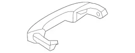 Lb5z-7822405-faptm Ford Genuine Handle Outside