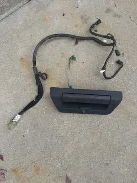 129-01058 Ford Truck Door Handle Exterior Tailgate Black Fits 15-17 F150 Pickup