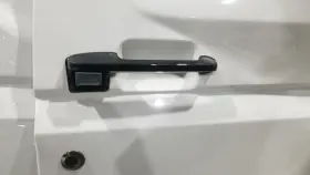 129.fd8594 Ford Truck 94 F150 Lightning Exterior Door Handle Right Passenger Black Regular Cab