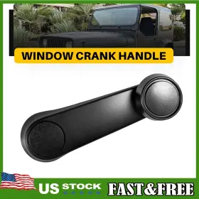 4415820 Foryourcar2023 Car Hard Door Window Crank Handle For 92-95 Jeep Yj Wrangler 1 10x 4415820 Foryourcar2023 Car Hard Door Window Crank Handle For 92-95 Jeep Yj Wrangler 1 10x