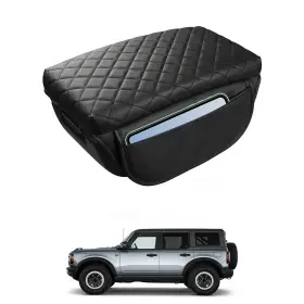 20212025 Fqmy Fsbr001 Center Console Armrest Cover For Ford Bronco With Side Pocket