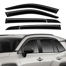 Gearmeister 10010064 Rain Guards For 20262027 Toyota Rav4 Durable Tapeon Window Deflectors