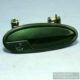 10439371-green General Motors Gm Oem Green Front Right Exterior Door Handle