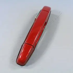 15915625 General Motors Gm Flawed Sport Red Exterior Door Handle Left Rear Side For 07-14 Escalade